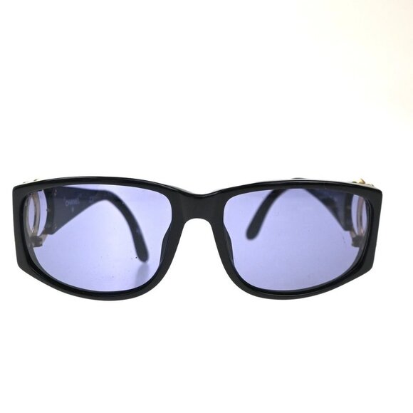 CHANEL CC Logos Sunglasses Eye Were Plastic Metal Black 02461 30RL758 main image 14